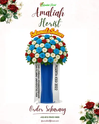 Standing Flower di Sawahan Timur